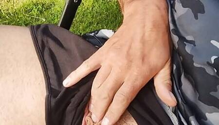 Outdoor clitty