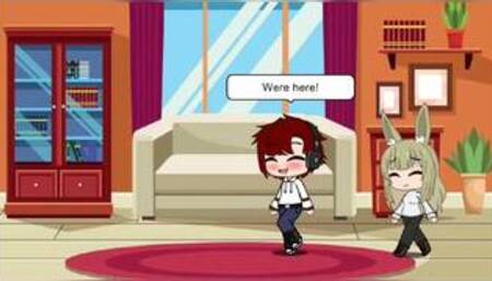 Gacha Threesome Sex | With Sound. (Reupload)