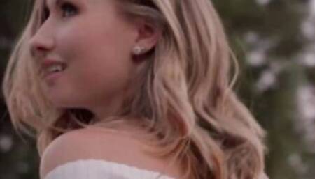 TUSHYRAW Heavenly Blonde getting her amazingly goddess booty gaped wide