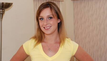 Cutie Erinn likes fucking on the casting and getting cum on her face
