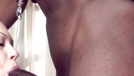 Small titted brunette teen gets her tight muff streached by a BBC