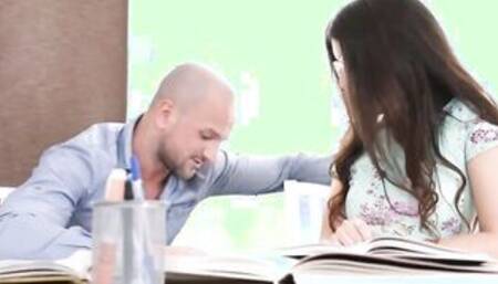 Nerdy 18 Year Old Katty West Loves Anal Sex