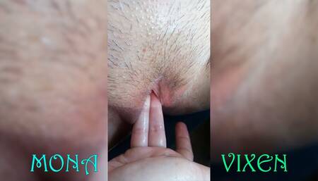 Morning procedures with an Asian pussy at work during an internship. Moisturizing Mona Vixen's vagina.