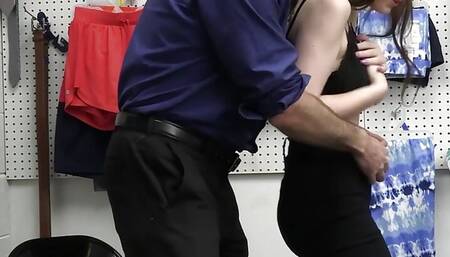 Prankster Teen Vlogger Raven Right Punish Fucked By A Dirty LP Officer On Camera - Shoplyfter