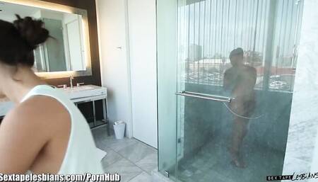 Girls Way featuring Presley Hart and Serena Blair's lesbian smut