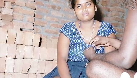 Indian 19 years old beautiful aunty hard fucking and enjoying her husband big cock and laughing sex time