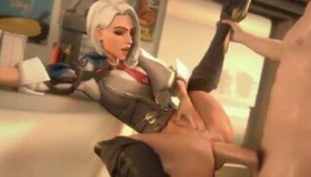 Overwatch Ashe fucked