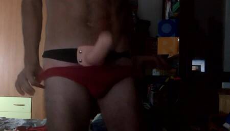 Very good quick striptease
