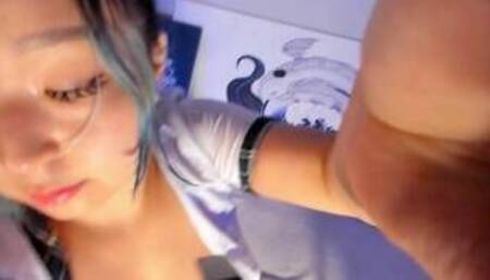 Hottest curvy Japanese schoolgirl