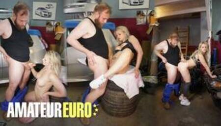 Cheating Housewife Mika Olsson Fucks Her More Experienced Neighbor - AMATEUR EURO