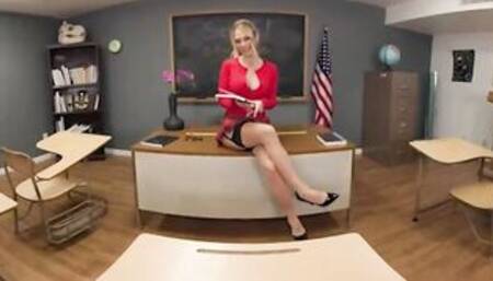 Professor Sarah Jessie getting crazy hot lusty with your knowledge of human anatomy and she wants you to explore all the erogenous points