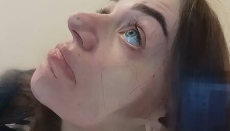 crush my stupid face against the glass