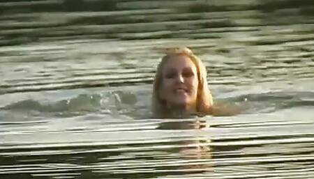 I present to you Irena, a real blonde fairy with a great desire to show herself on a porn site