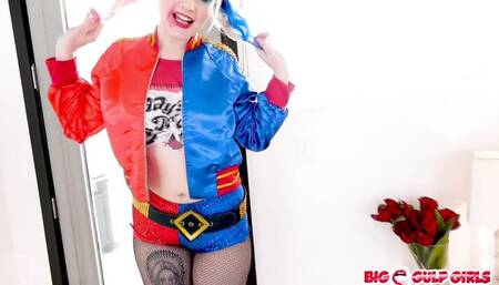 Handjob movie with attractive Arielle Aquinas and Harley Quinn from Deepthroat Sirens