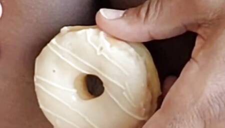 Pussy tits with doughnuts African ebony goddess pussy licking