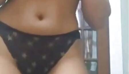 Horney Delhi Girl masturbating with hot moaning