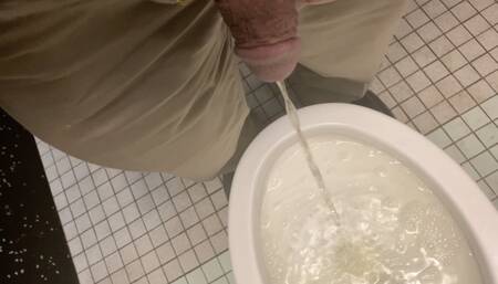 Taking a piss