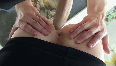 Caught a gay friend working out and got the idea to fuck him right there - 501