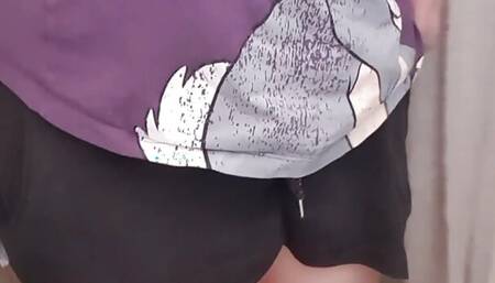 Hot long morning pee compilation