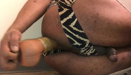 Latino Playing With Toy
