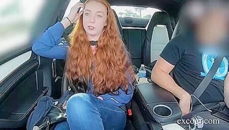 Exploited College Girls In Red Head Amateur Rose Cums With Anal Fucking!