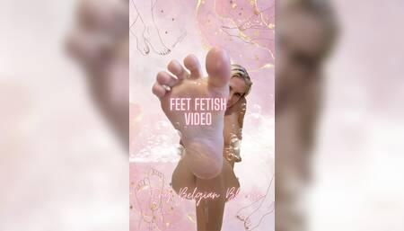 Playing footsie in the tub