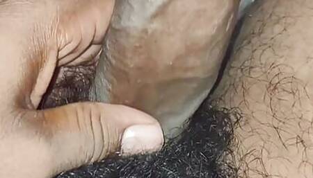 Big black dick masturbation