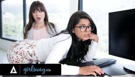 Angry Dominant Boss needs Incompetent IT to Satisfy Her