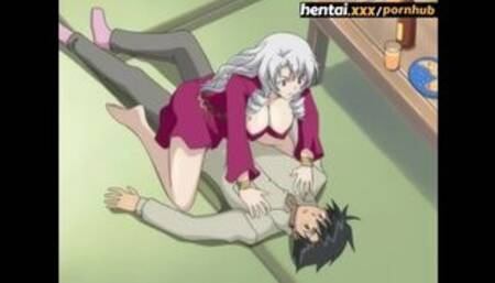 Sexy Slut seduces her future Roommate with her big tits