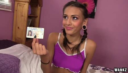 Tiny teen janice banged by pervy t. V repairman