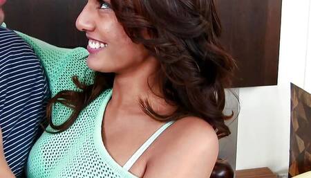 Janice Griffith fucks in the back office of the Coffee Shop