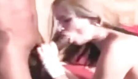 Cuckolds secret Blonde MILF has a foot long BBC
