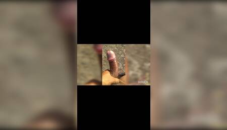 Horny cock enjoys the pissing and a shag warmup