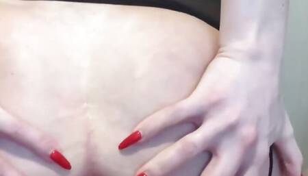 Big ass MILF stepmother assfucked and gets a creampie POV