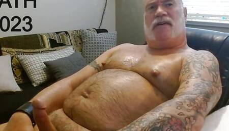 Muscle Bear Nips - Cum Bath May
