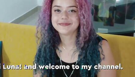 Luna is shy in her first time on camera: Full Scene - RegularGuyAdventures