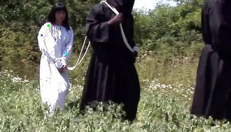 Inquisitions spanking for the witch!