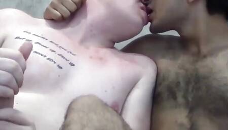Amateur Stud Gays Jaden And Jay Masturbate Together