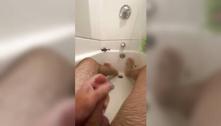 Draining my pipe in the shower