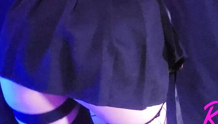 Alt DJ girl with big ass fucking (sextape on of)