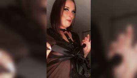 Whipped cream tits and BIG dildos