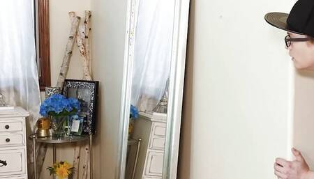 Lucky Nerd Voyeur Gets To Facialize His Crush Alex Blake - TeamSkeet