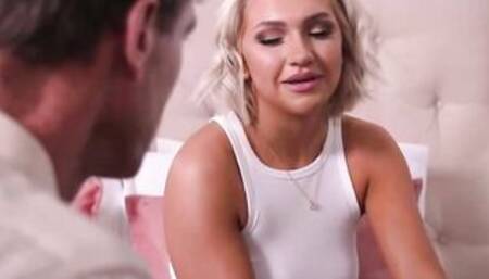 Cute blonde Bambi Barton loves to fucked and suck older men