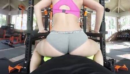 Hotness has arrived at the gym and Rachel Starr loves a crazy hot cardio SCREWED! to make her sweat