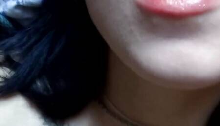 Daily homemade striptease with masturbation close up