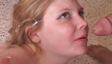 ANAL FUCKED Blonde Chubby Ass Fucked and Electro Shocked!