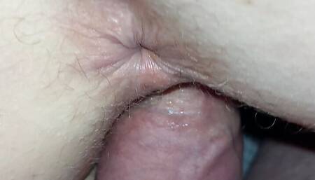 Fat wet pussy spread close-up