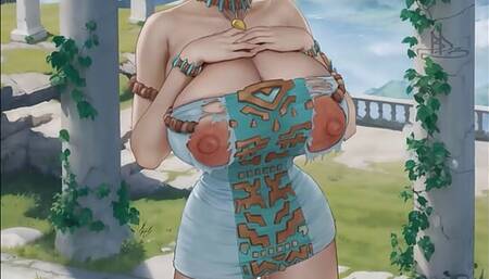 Princess Zelda breast expansion