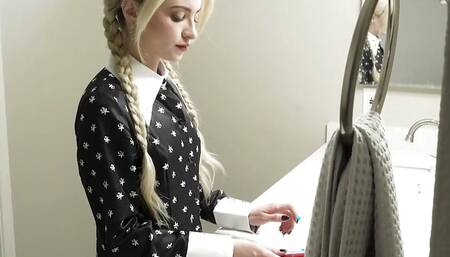 Learn About The Male And Female Reproductive Systems From Exxxtra Small feat. Lola Fae & Chris Epic