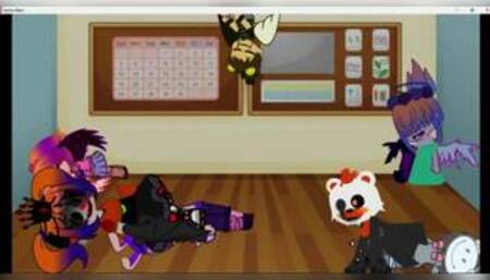 The "Afton's Family stuck in a room for 24 hours" but it gacha heat/porn (part 2